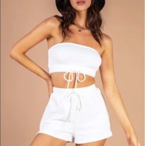 PRINCESS POLLY White Lounge Set